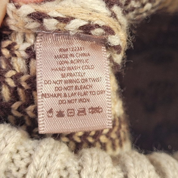 Leopard knit hat - Picture 4 of 5